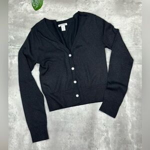 Nordstroms Girls Cropped Cardigan Size Large